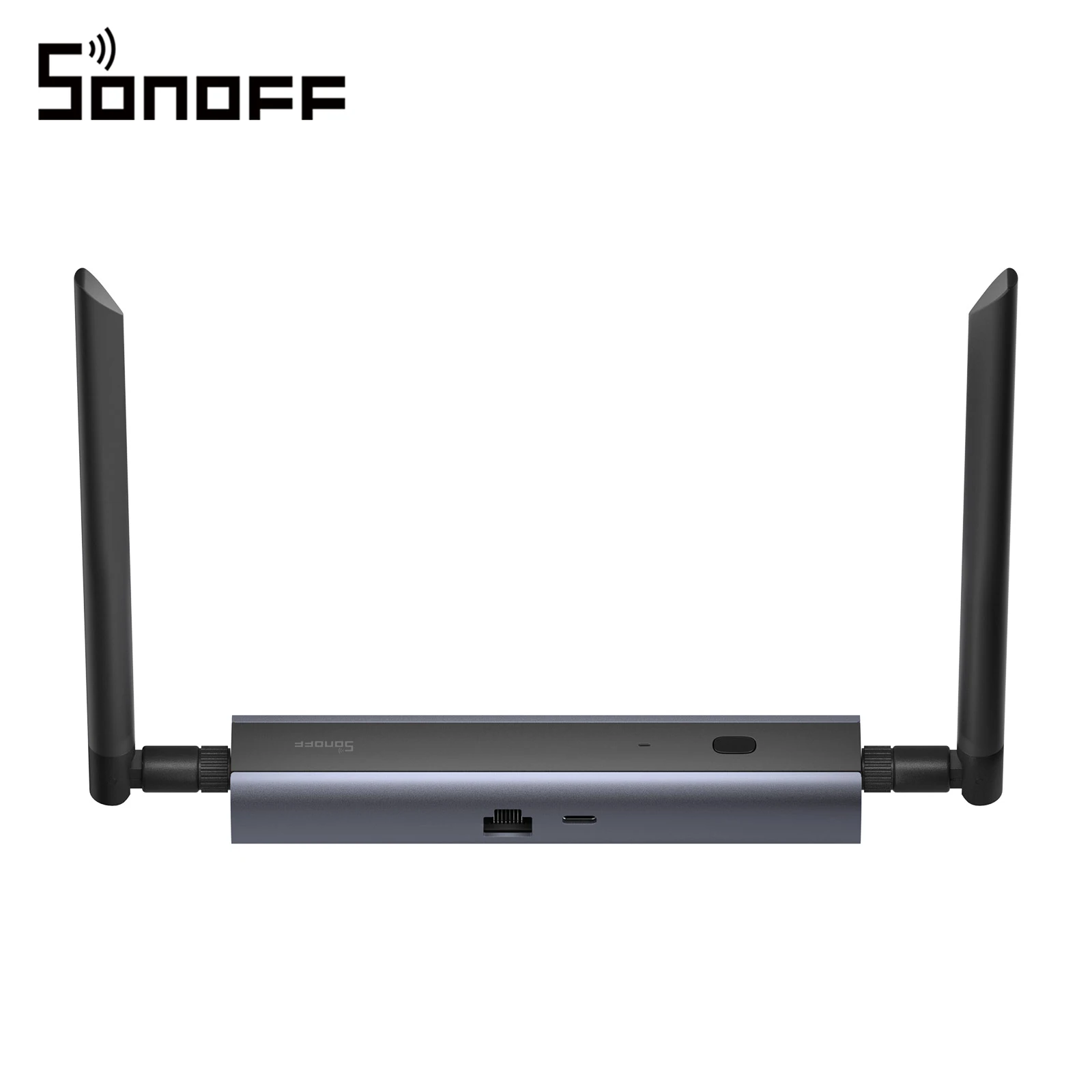 Dongle SONOFF Dongle-M Max Zigbee/Thread PoE, Chipset de Alto Rendimiento, Antena Dual, Compatible con Conexión Ethernet, Wi-Fi y USB