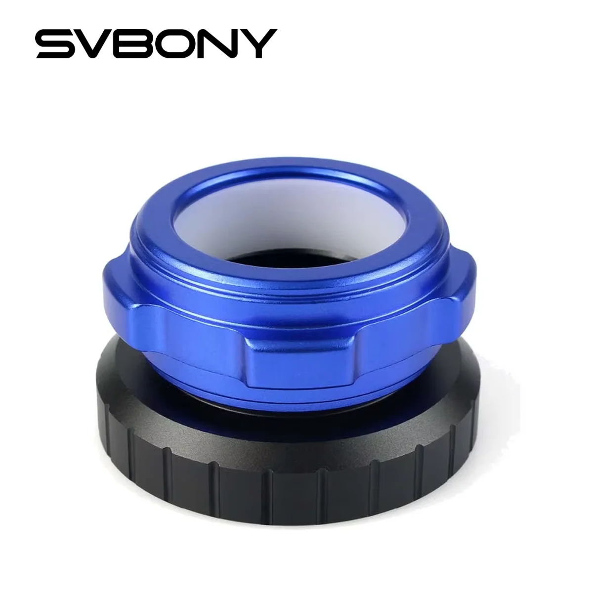 Interfaz Coaxial SVBONY M42*0.75 a 1.25' para Ocular de Telescopio Astronómico con Anillo Interior de Material PETF