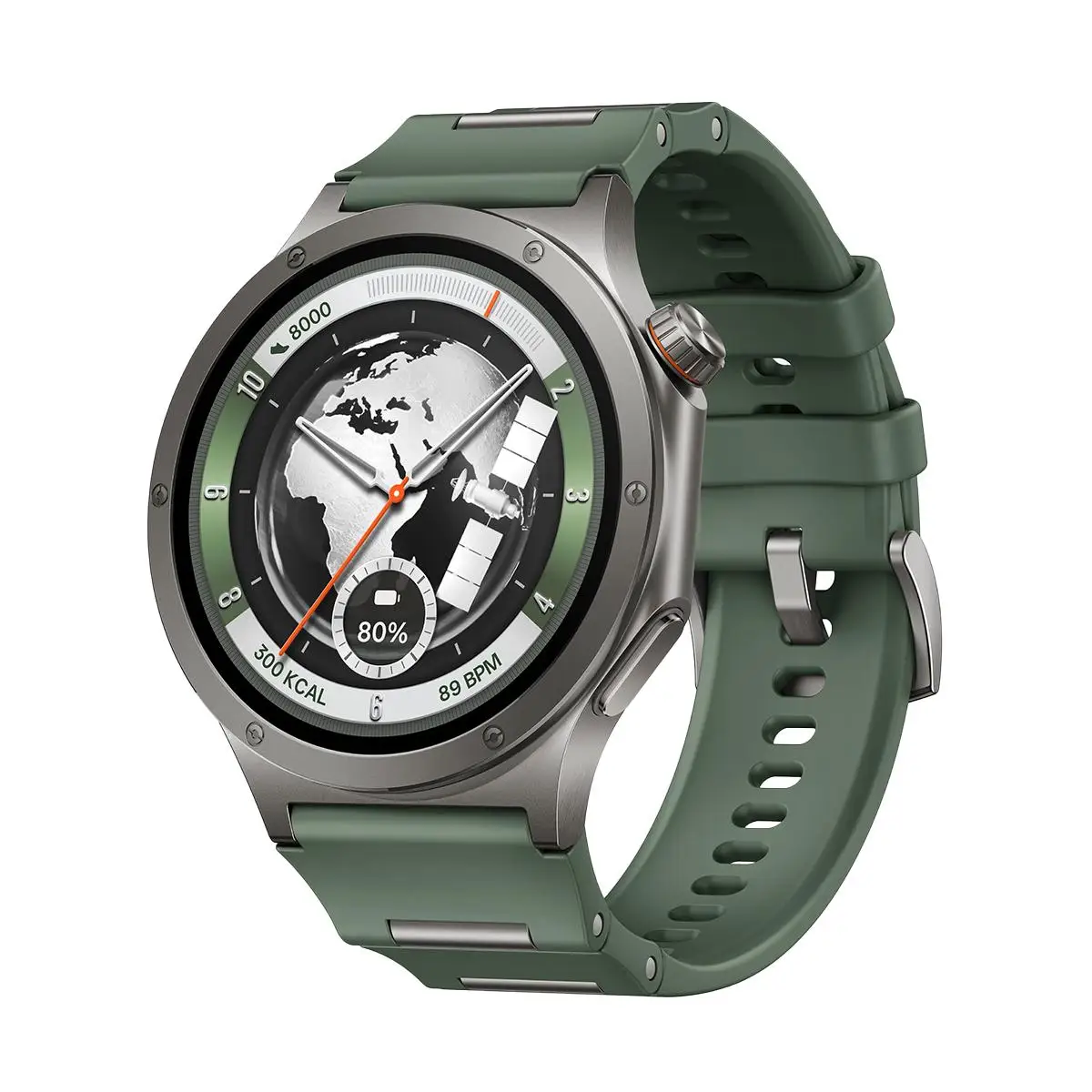 Smartwatch - OnePlus Watch 4, Inteligente Reloj, Smartwatch de Titanio con Google Gemini, Doble Chipset Snapdragon W5, Autonomía de 16 Días y Modos Deportivos Profesionales