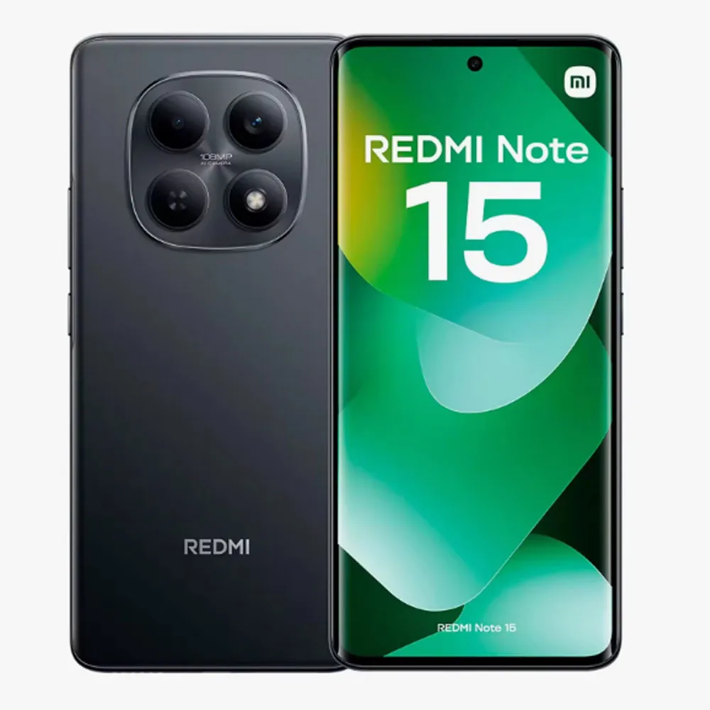 XIAOMI REDMI NOTE 15 4G NFC 128GB+6GB RAM PANTALLA 6.77'' AMOLED 120HZ FULL HD+ BATERÍA 6.000MAH CONECTOR USB-C SIN CARGADOR