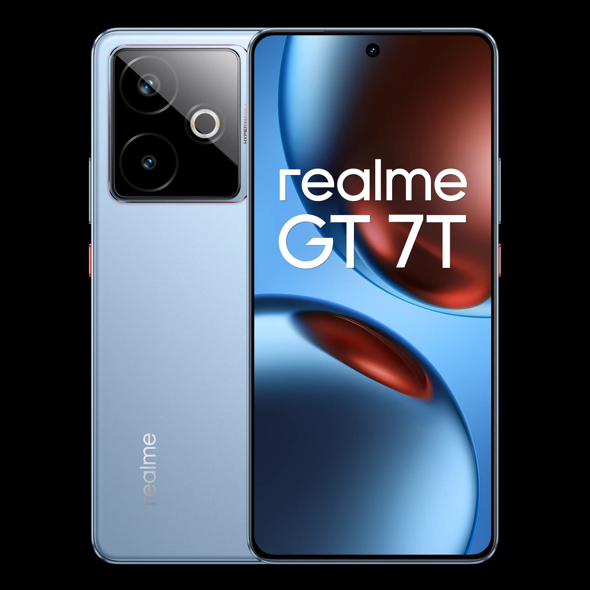 Teléfono - realme GT 7T 5G Smartphone 12GB+256GB | 12GB+512GB, MediaTek Dimensity 8400-Max, Batería Titan 7000mAh+120W Carga rápido, Cámara IMX896 con AI Viaje Snap, 360° Ultimo Refrigeración, Pantalla 6000nits Pro-ESports, IP69