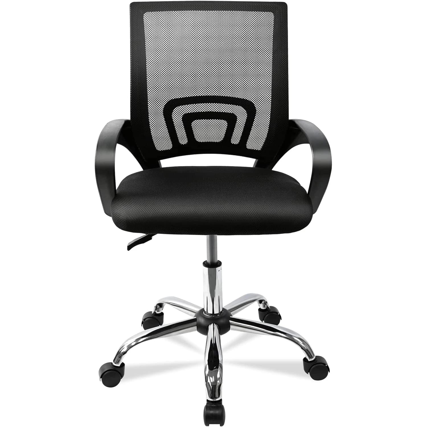 T-LoVendo - Silla de Oficina o Escritorio Ergonómica con Ruedas y Soporte Lumbar. Juvenil. Altura Regulable