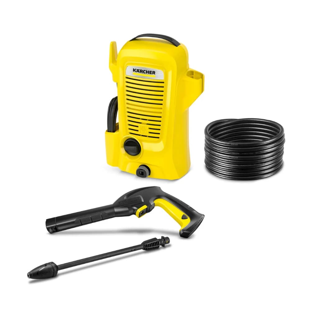 KARCHER INDUSTRIAL 1.673-010.0 – HIDROLIMPIADORA K 2 UNIVERSAL EDITION COMPACTA, LIGERA, DE ALTA EFICIENCIA CON FUNCIÓN DE ALTA PRESIÓN, IDEAL PARA LIMPIEZA EXTERIOR DE TERRAZAS, PATIOS, MOBILIARIO DE JARDÍN, VEHÍCULOS Y SUPERFICIES DOMÉSTICAS