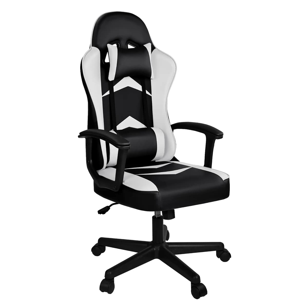 T-Lovendo - Silla Gaming con Cojín Lumbar y Cervical, Ergonómica, Regulable en Altura y Reclinable