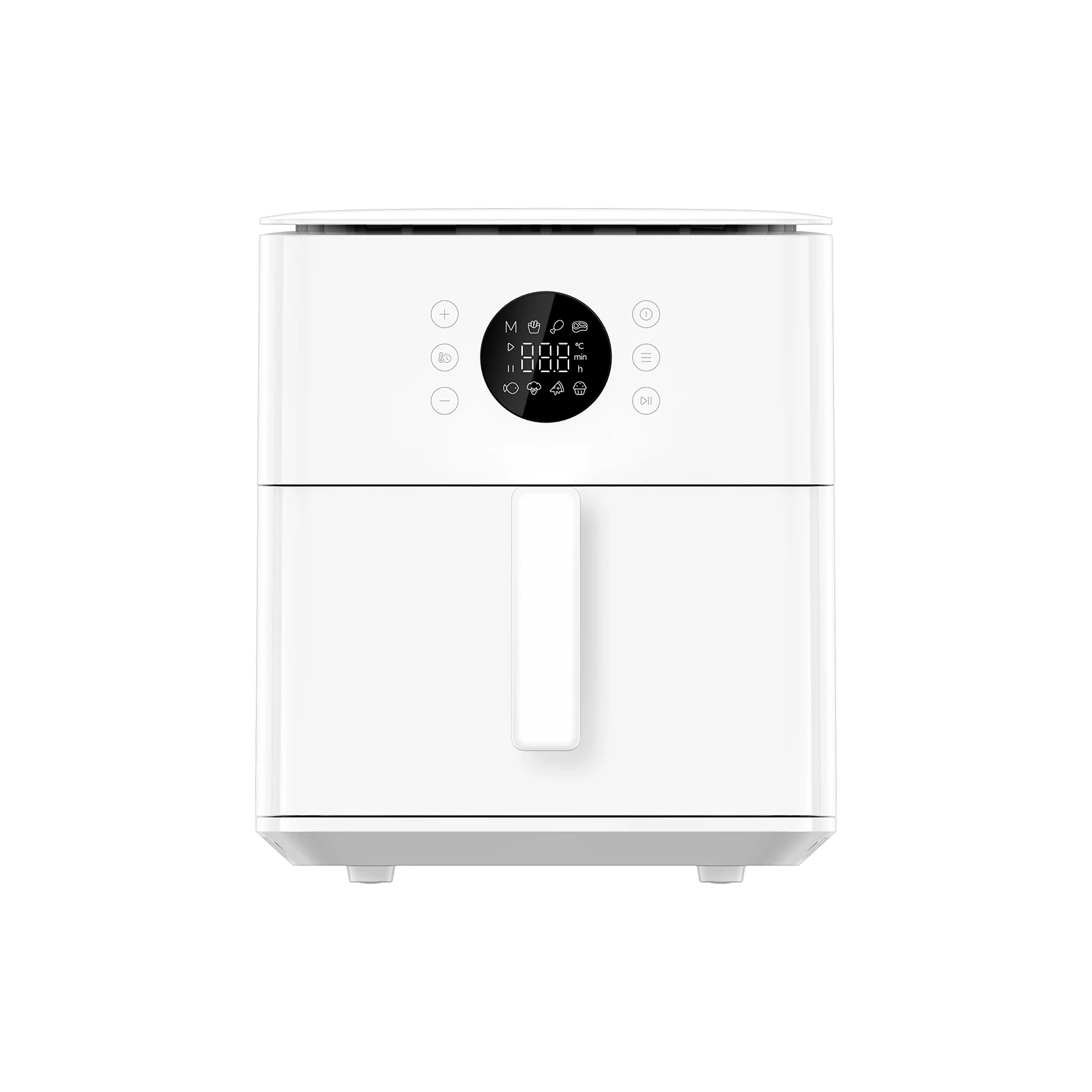 Oficial | Freidora de aire inteligente Xiaomi de 6,5 L, horneado por convección de 360˚ para una cocción uniforme sin necesidad de abrir la cesta, función específica de desengrasado para eliminar el exceso de grasa y aceite