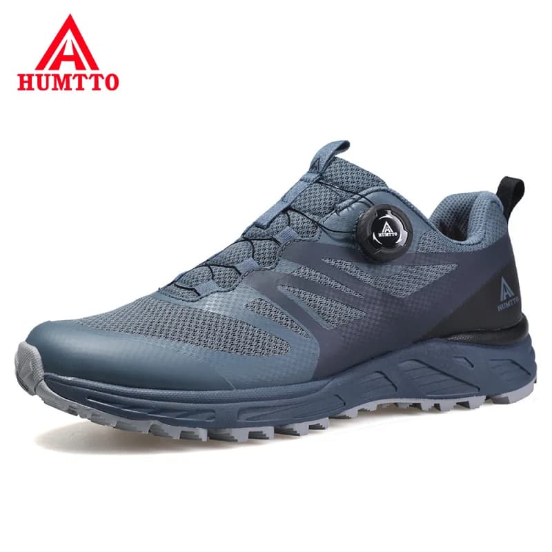 HUMTTO-zapatos de senderismo atléticos impermeables para hombre, botas deportivas transpirables para escalada al aire libre, Camping, montaña, Trekking
