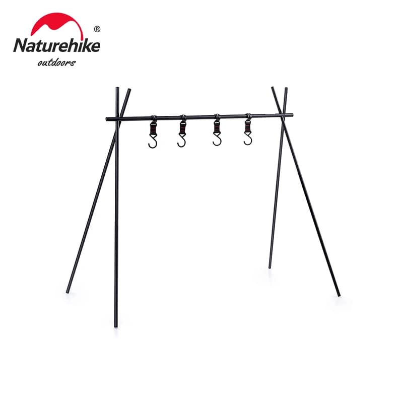 Naturehike-estante colgante de aleación de aluminio para exteriores, almacenamiento Triangular portátil plegable para utensilios de cocina, Camping y senderismo, NH19PJ082
