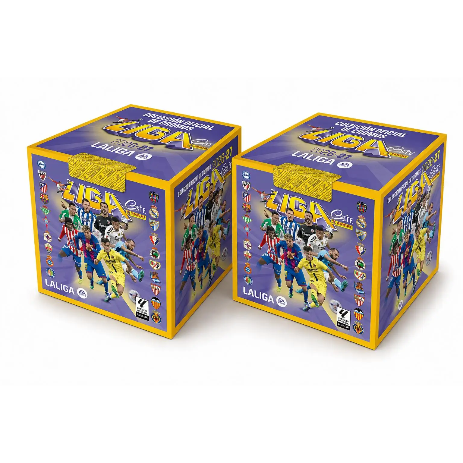 Panini Cartas coleccionables Liga Este 26-27 Box 50 packs spanish --Panini Cartas coleccionables Liga Este 26-27 Bo2x 50 packs spanish total100
