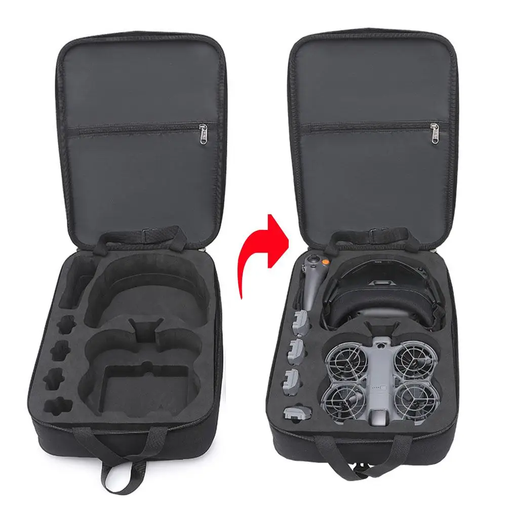 Mochila rígida para Dji Neo 2 Motion Fly More Combo Drone funda protectora a prueba de golpes bolsa de almacenamiento portátil para Dji Neo 2