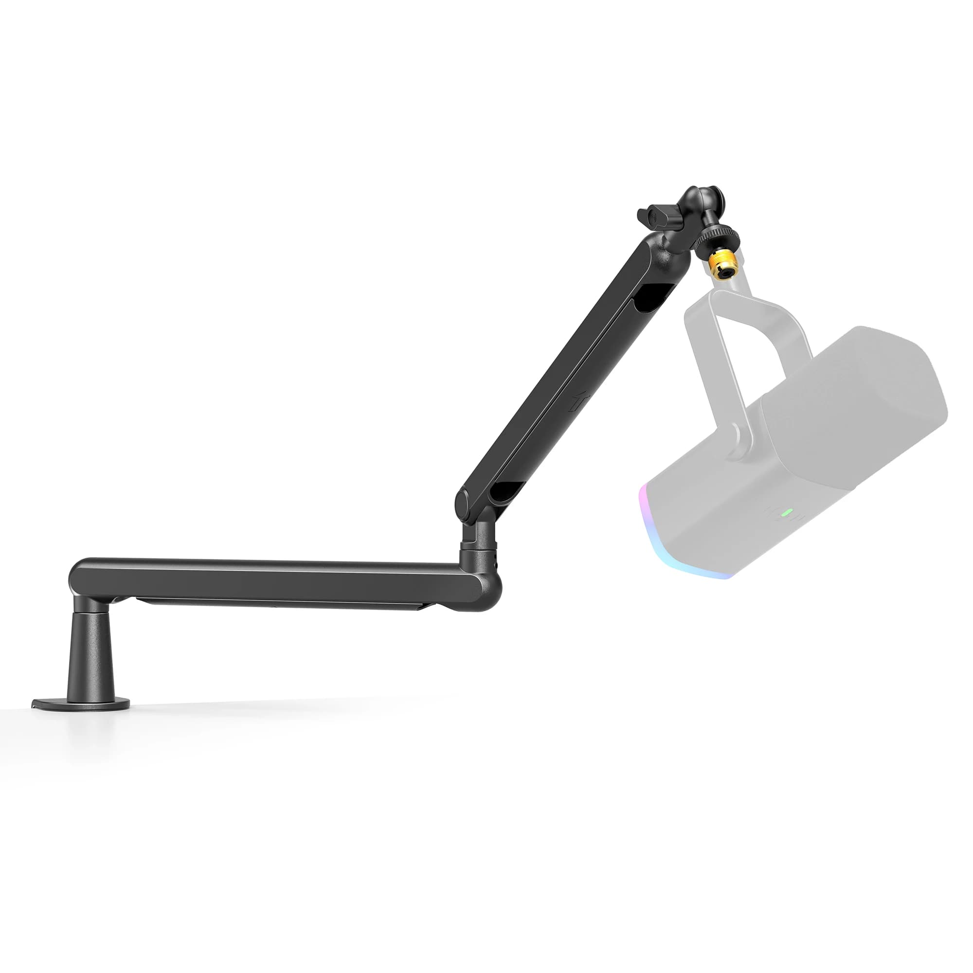 Soporte de micrófono de brazo de perfil bajo ajustable FIFINE con gestión de cables/soporte de escritorio, pluma de suspensión para Ampligame AM8-BM88 K688