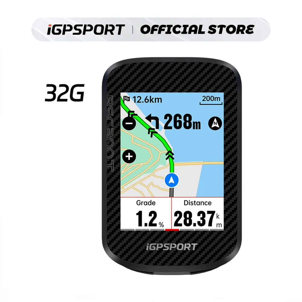 IGPSPORT BSC300T-ordenador para bicicleta con pantalla táctil, mapa Global colorido, ordenador inalámbrico para ciclismo, compatible con bicicleta eléctrica