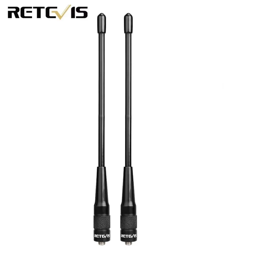 Antena Walkie Talkie VHF UHF Retevis RHD-701 SMA-F Hembra para Radtel RT880 Baofeng UV-5R Quansheng UV K5 Retevis HD2 H777 HYT