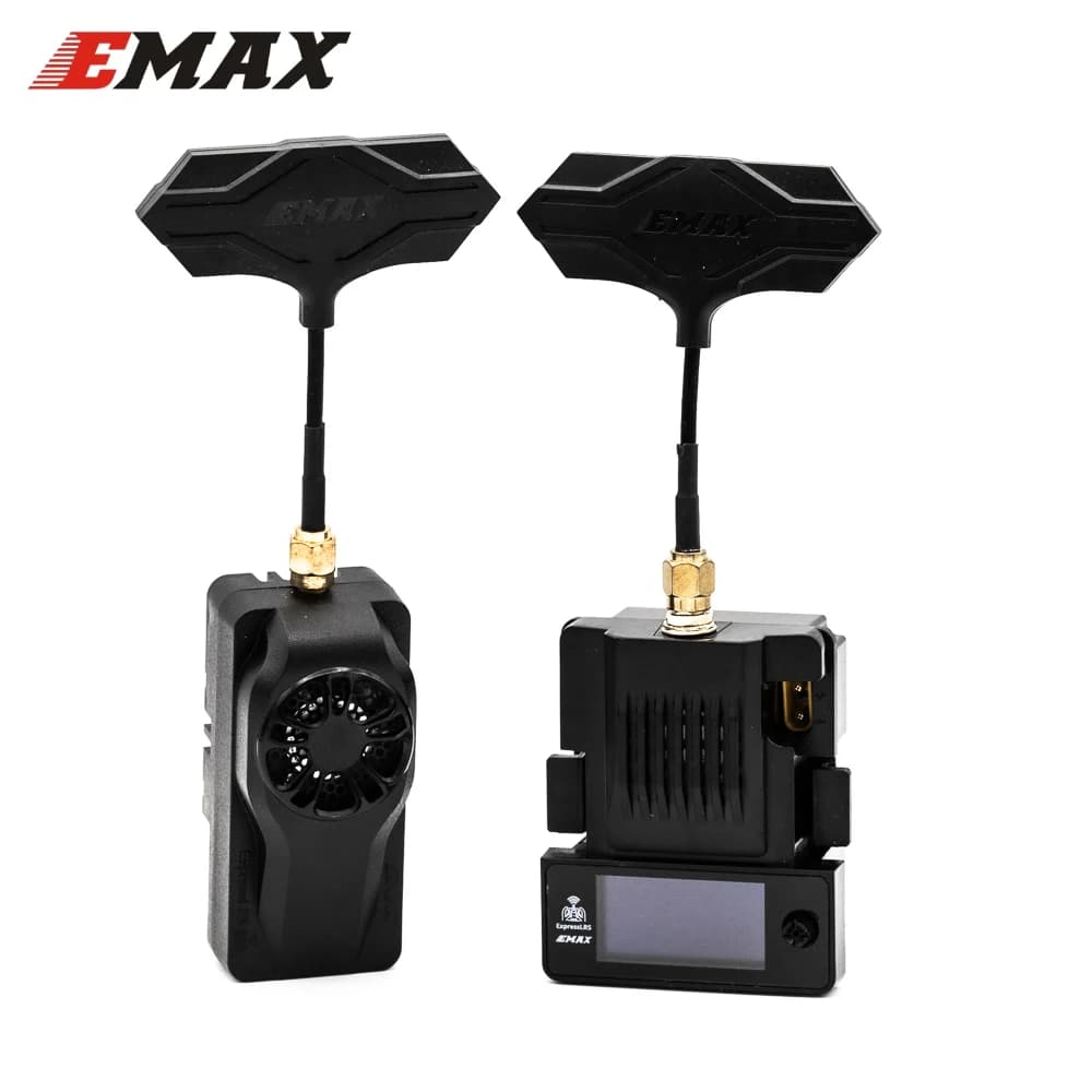 Módulo Original EMAX oficial Aeris Link ExpressLRS ELRS Micro TX 2,4G 915MHz con pantalla OLED y ventilador de refrigeración para Dron RC FPV