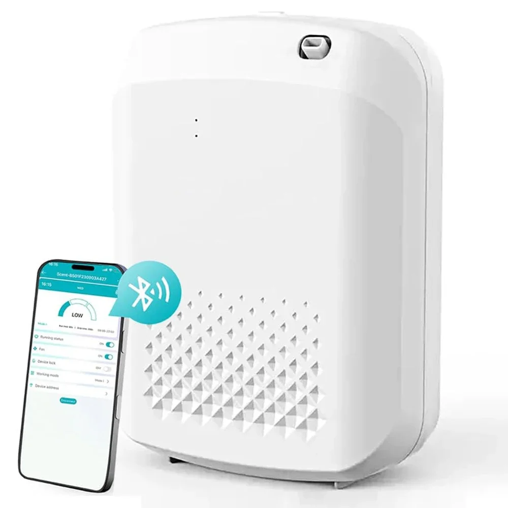 Difusor de fragancia, difusor de aceites aromáticos, máquina ambientadora eléctrica para el hogar, difusor de aceites esenciales para colgar en la pared para Hotel