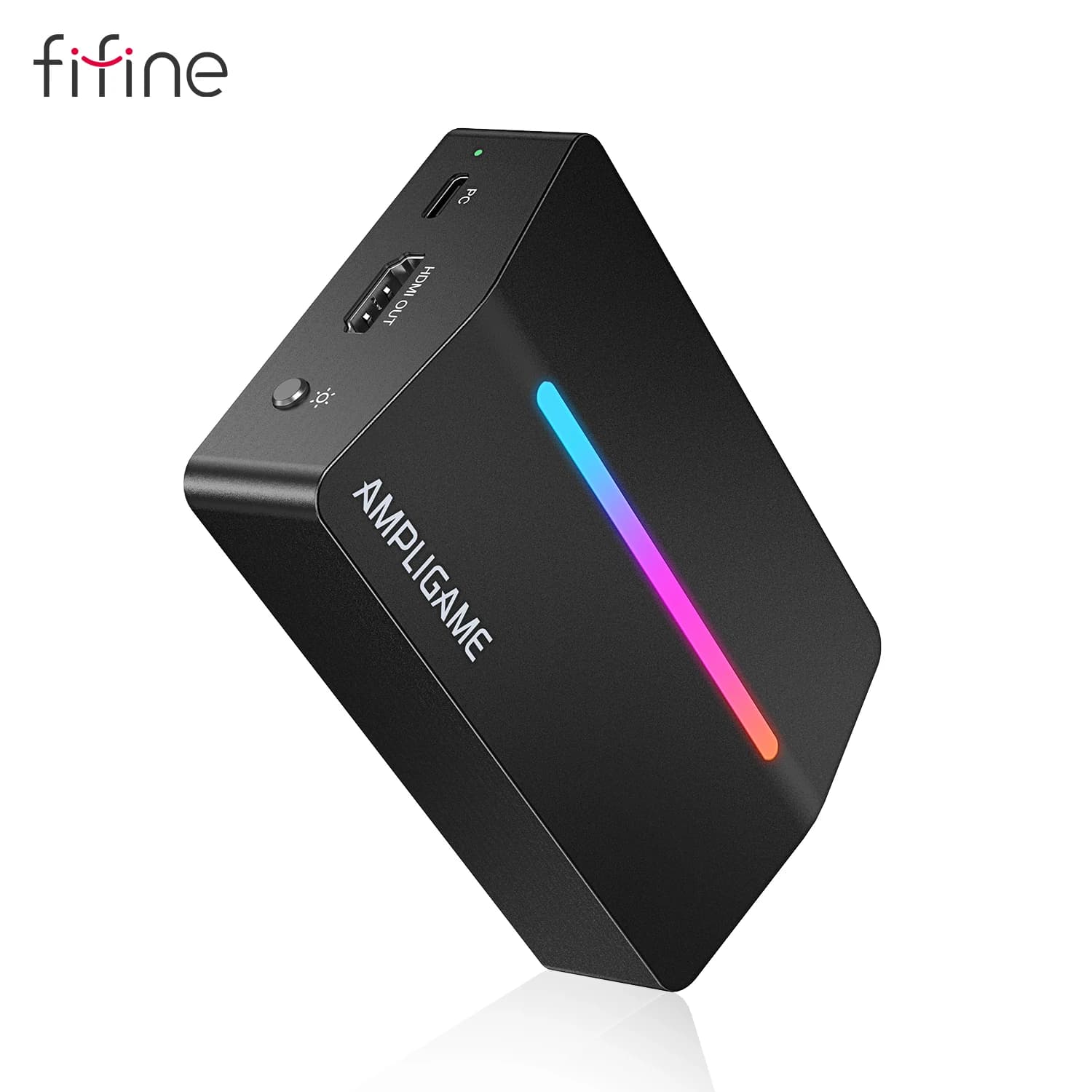 Tarjeta de captura de vídeo Fifine 4K HDMI para transmisión y juegos en vivo, Compatible con PS4/PS5/Windows/Mac OS/Switch/Xbox - V3