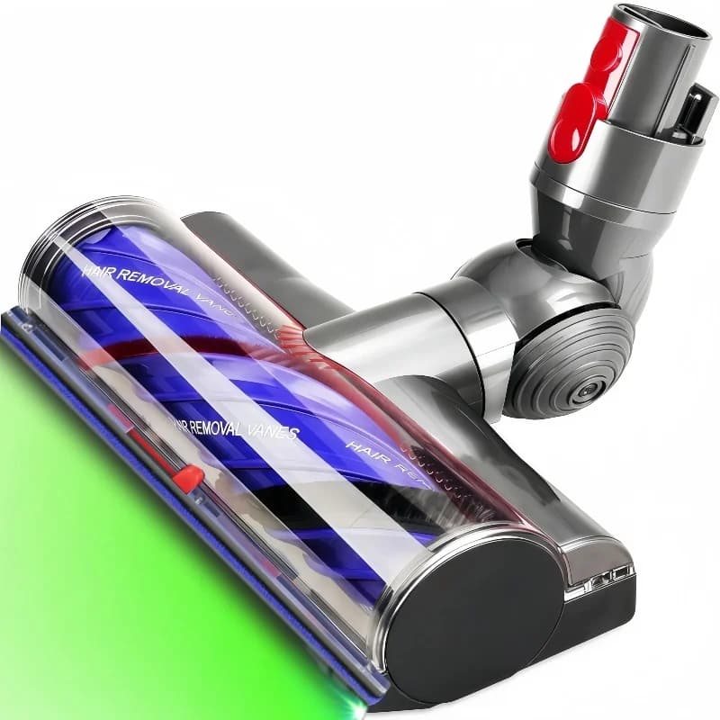 Reemplazo de cabezal Compatible con aspiradora Dyson V10 V11 V7 V8 V15, piezas de cabezal de limpiador con pantalla LED de accionamiento directo