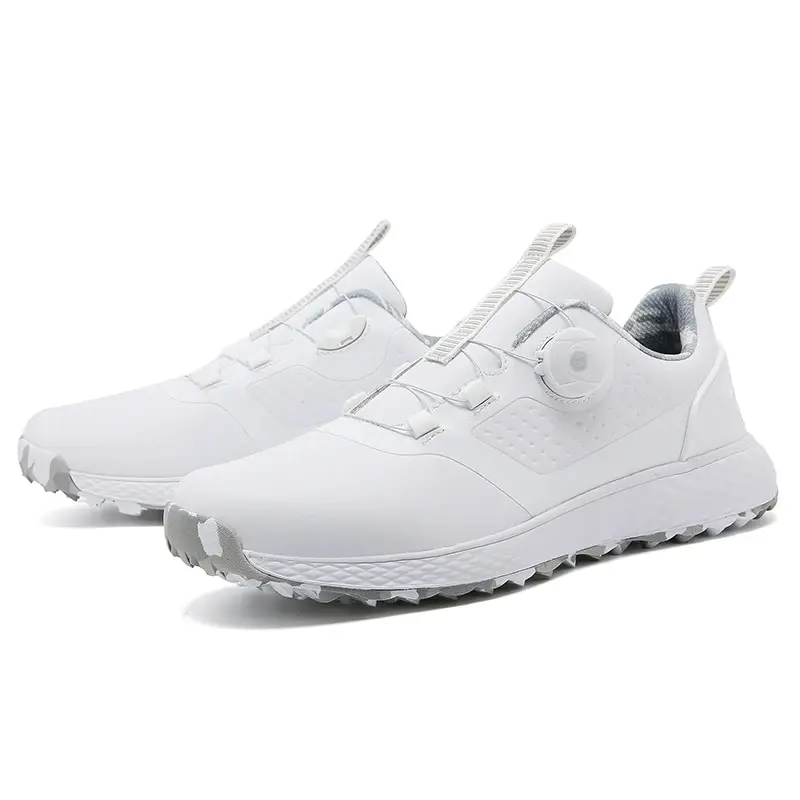 Zapatillas de golf para hombre, impermeables, a la moda, informales, cómodas, para golfistas, calzado para mujer