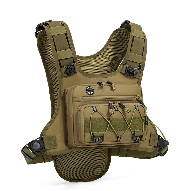 Mochila de pecho para correr, chaleco deportivo para exteriores, mochila para senderismo, carreras, maratón, bolsa táctica deportiva para hombres y mujeres, mochila de camping