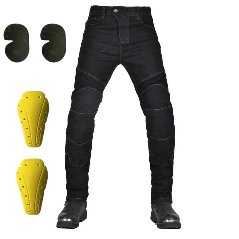 Nuevos pantalones de motocicleta, pantalones vaqueros de montar, anticaída, pantalones clásicos de motociclista, pantalones de carreras para todas las estaciones