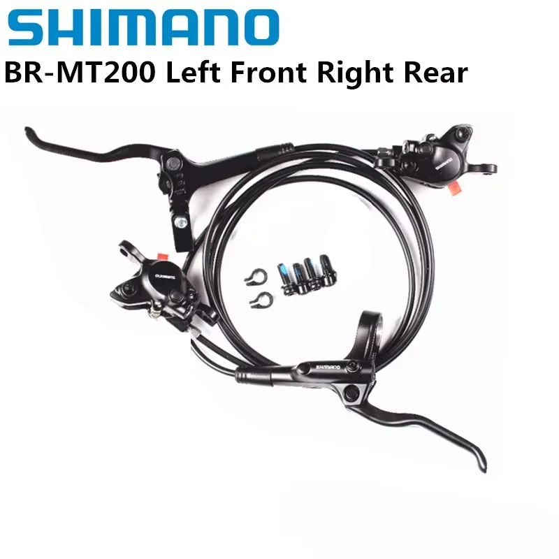 Shimano MT200 freno BL BR MTB E-bike freno de disco hidráulico bicicleta eléctrica freno delantero izquierdo derecho trasero