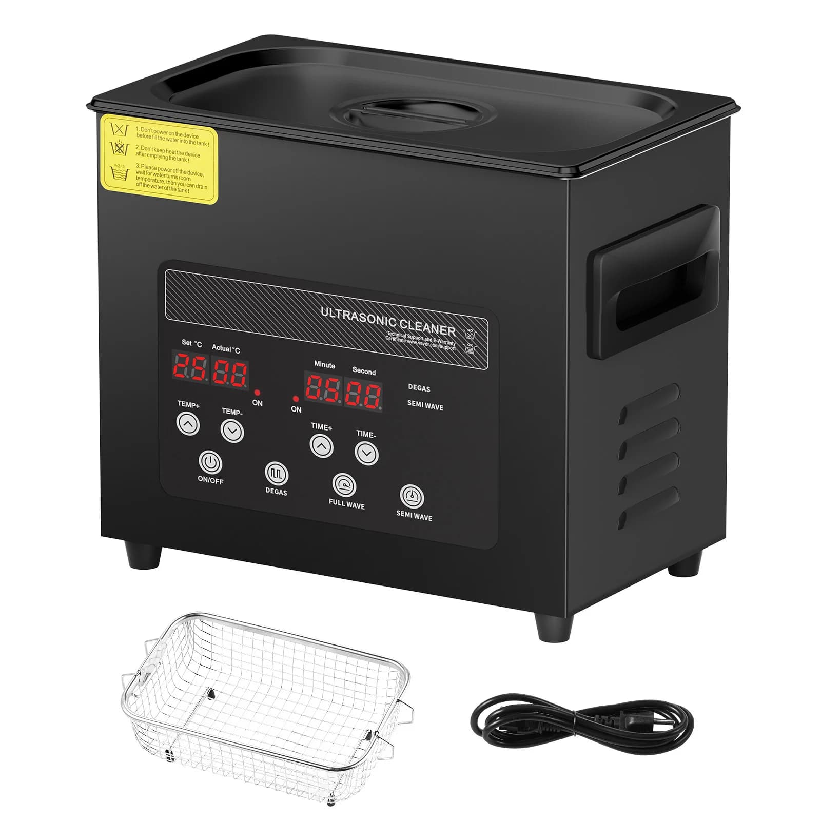 SucceBuy 2L 3L 6L 10L 15L limpiador ultrasónico lavavajillas lavadora portátil lavavajillas electrodomésticos de ultrasonido con temporizador