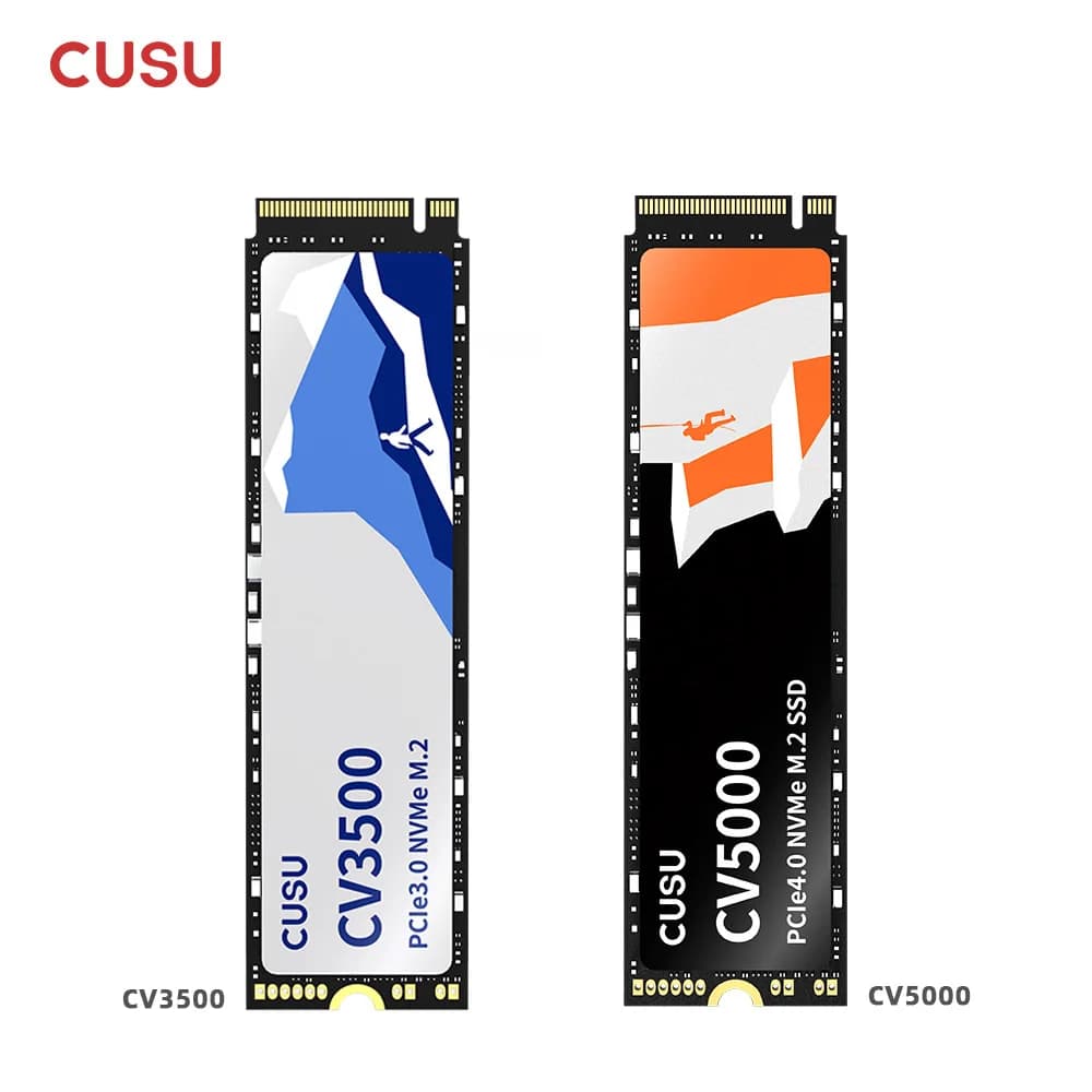 CUSU SSD 512gb 1tb 2tb M.2 2280 SSD NVMe M2 PCIe 3,0/4,0 disco duro interno de estado sólido para ordenador portátil