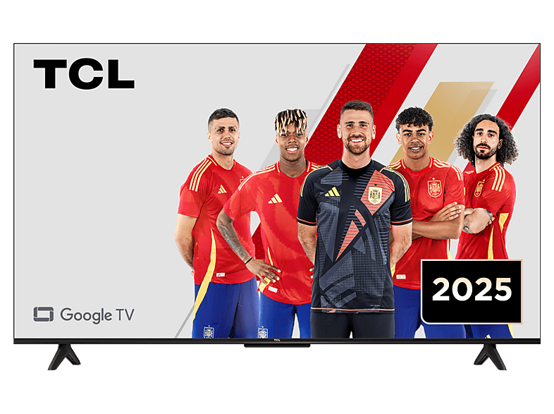 TV LED 55" - TCL 55P6K, UHD 4K, HDR, AiPQ, Google TV, Dolby Atmos, Negro