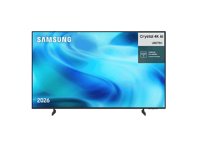 TV LED 85" - Samsung TU85U8075HUXXC, UHD 4K, Crystal Processor 4K, Smart TV, Wifi, Negro