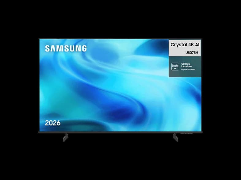 TV LED 65" - Samsung TU65U8075HUXXC, UHD 4K, Crystal Processor 4K, Smart TV, Wifi, Negro