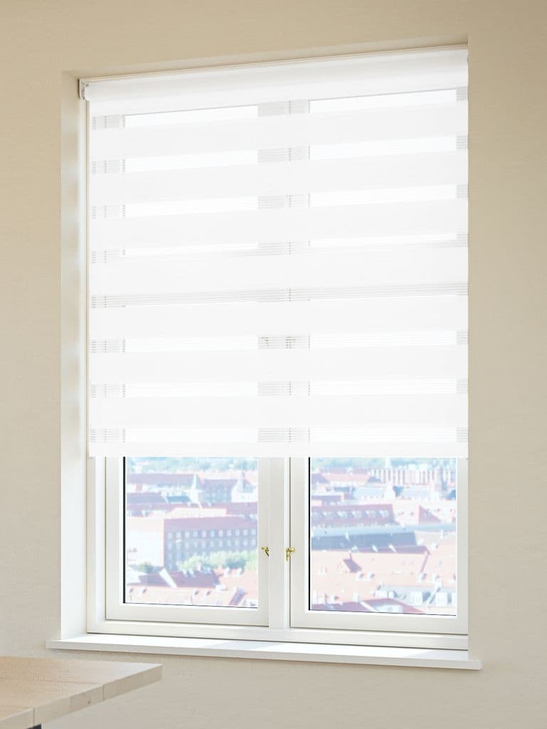 Estor doble FEMRIS 80x220cm blanco | JYSK