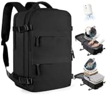 SZLX Mochila al Vacio con Bomba Equipaje de Mano 40x30x20 Ryanair Vueling Wizzair Easyjet Mochila Viaje Cabina Avion 40x20x25 Ryanair Mujer Mochila de transporte Impermeable para Computadora Portátil