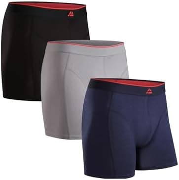 DANISH ENDURANCE Calzoncillos Hombre Boxer de Bambu, con o Sin Bragueta, Suaves y Elásticos, 3, 6 o 10 Pack - Boxer Hombre, Ropa Interior