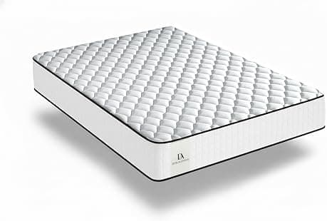 DON ALGODON - Colchón Viscoelástico 140x190 Deluxe Confort - Alivio de Presión y Ergonomía - Multicapa Verano/Invierno Termorregulable - Altura 21 cm Firmeza Media - Transpirable y Antiácaros