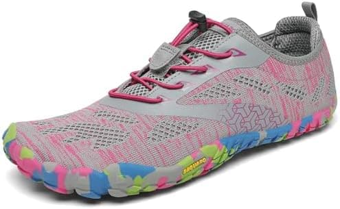 SAGUARO Versátil Minimalistas Zapatillas Ligeras Flexibles para Exterior Interior - Gym Asfalto Playa Montaña, Unisex-Adulto