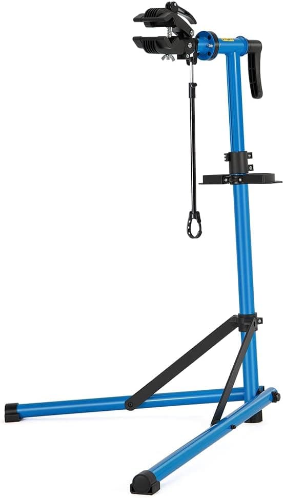 CXWXC Support de Montage de vélo, Support de réparation pour vélos, Support de Montage Robuste, Support de vélo Avec tête de Serrage soudée, Rotation à 360°, dispositifs de libération Rapide