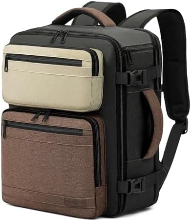 VANKEV Vueling Ryanair Easyjet Eurowings Wizz Air Mochila Viaje Cabina Avion 40x30x20cm-24L, 45x36x20cm-32L, Equipaje de Mano Bolso de Viaje Apta para Portátil de 15,6 Pulgadas