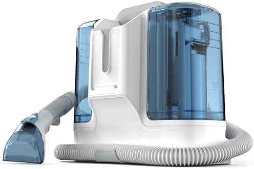 Rivenara Aspiradora Agua Tapiceria Limpiador - 450W Limpia de Sofa Aspirador Maquina Limpieza Liquidos Lava Extracción Alfombras Colchones Upholstery Hidroaspiradora Coche Carpet Cleaner Machine