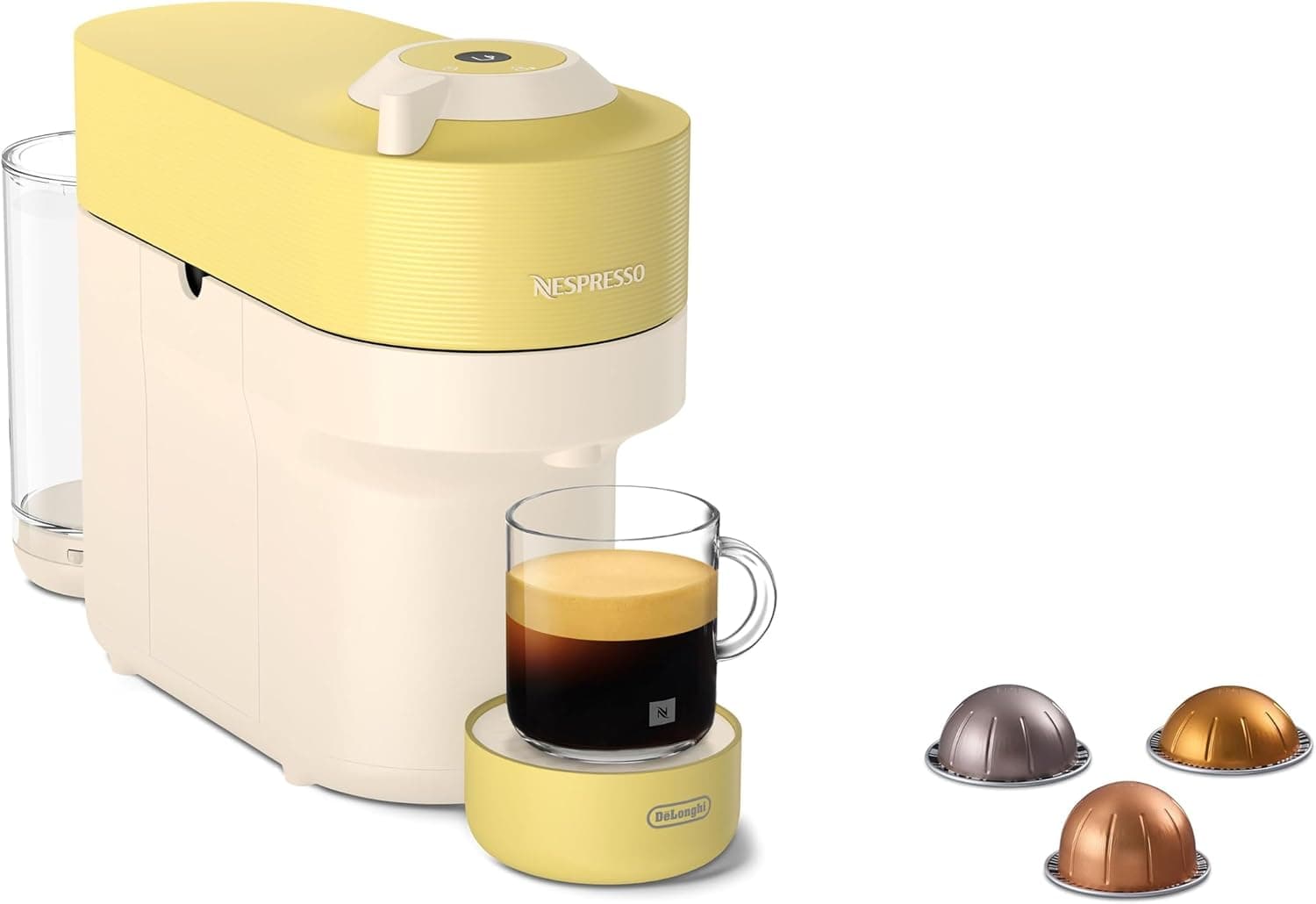 De'Longhi Nespresso Vertuo Pop ENV90 — Cafetera Cápsulas con Tecnología Centrifusion