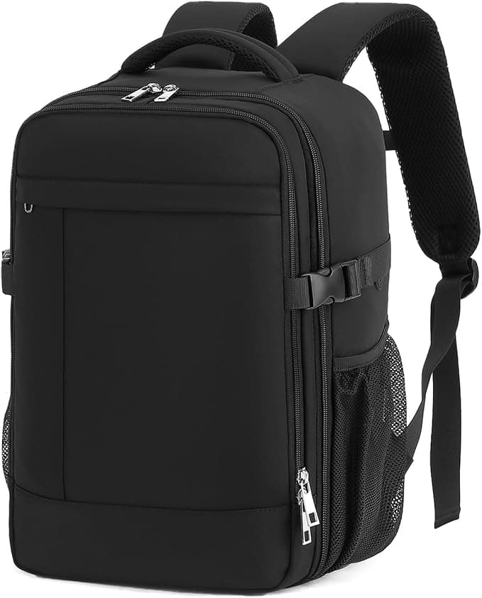 Lossga Mochila Viaje Cabina Avion 40x20x25 para Ryanair Mochilas de Viaje Pequeña Equipaje de Mano Bolsa Maleta Cabina con Bolsillo Antirrobo