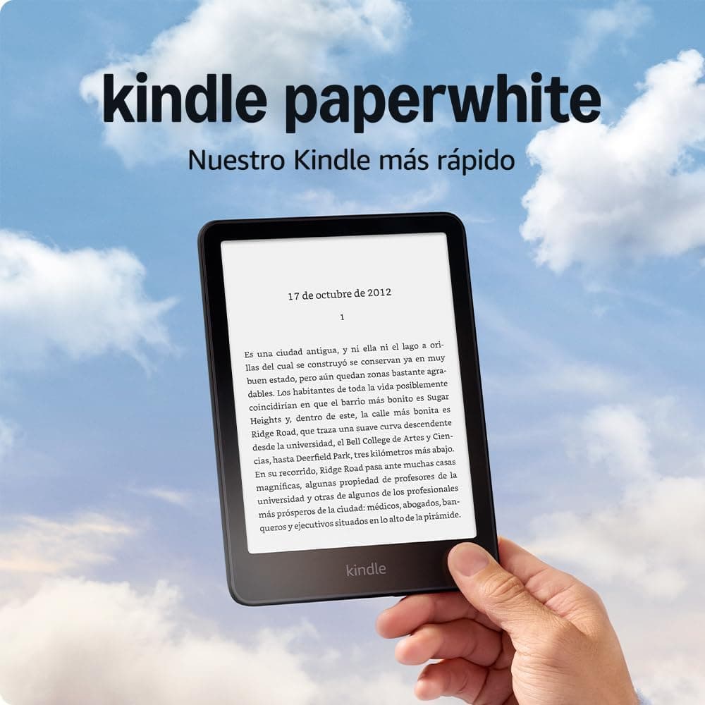 Amazon Kindle Paperwhite (2024) — El Kindle más rápido, pantalla sin reflejos 7"