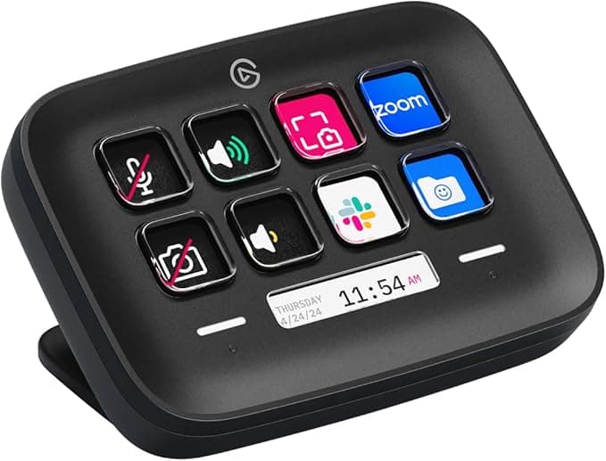 Elgato Stream Deck Neo Black - 8-Key Workflow Controller
