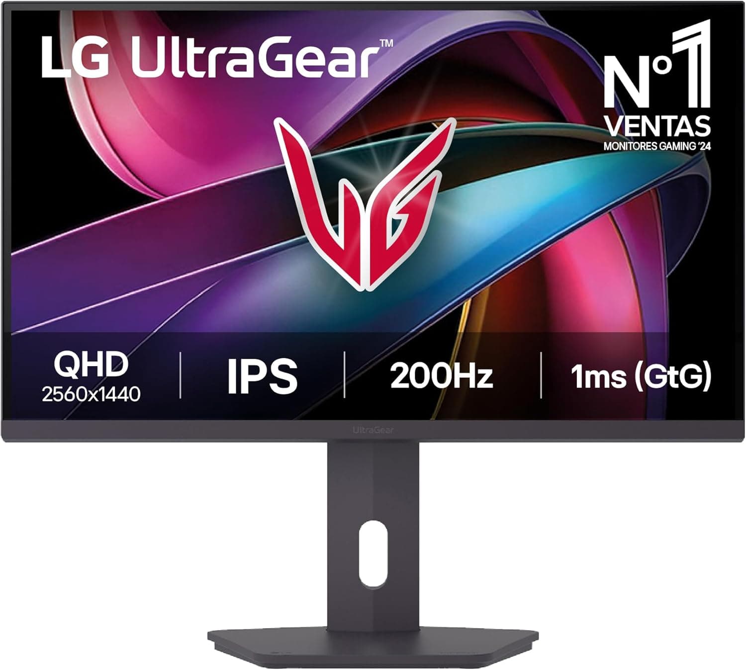 LG 27G610A-B Monitor Gaming Ultragear 27" QHD 2K, IPS, 200Hz, 1ms, FreeSync