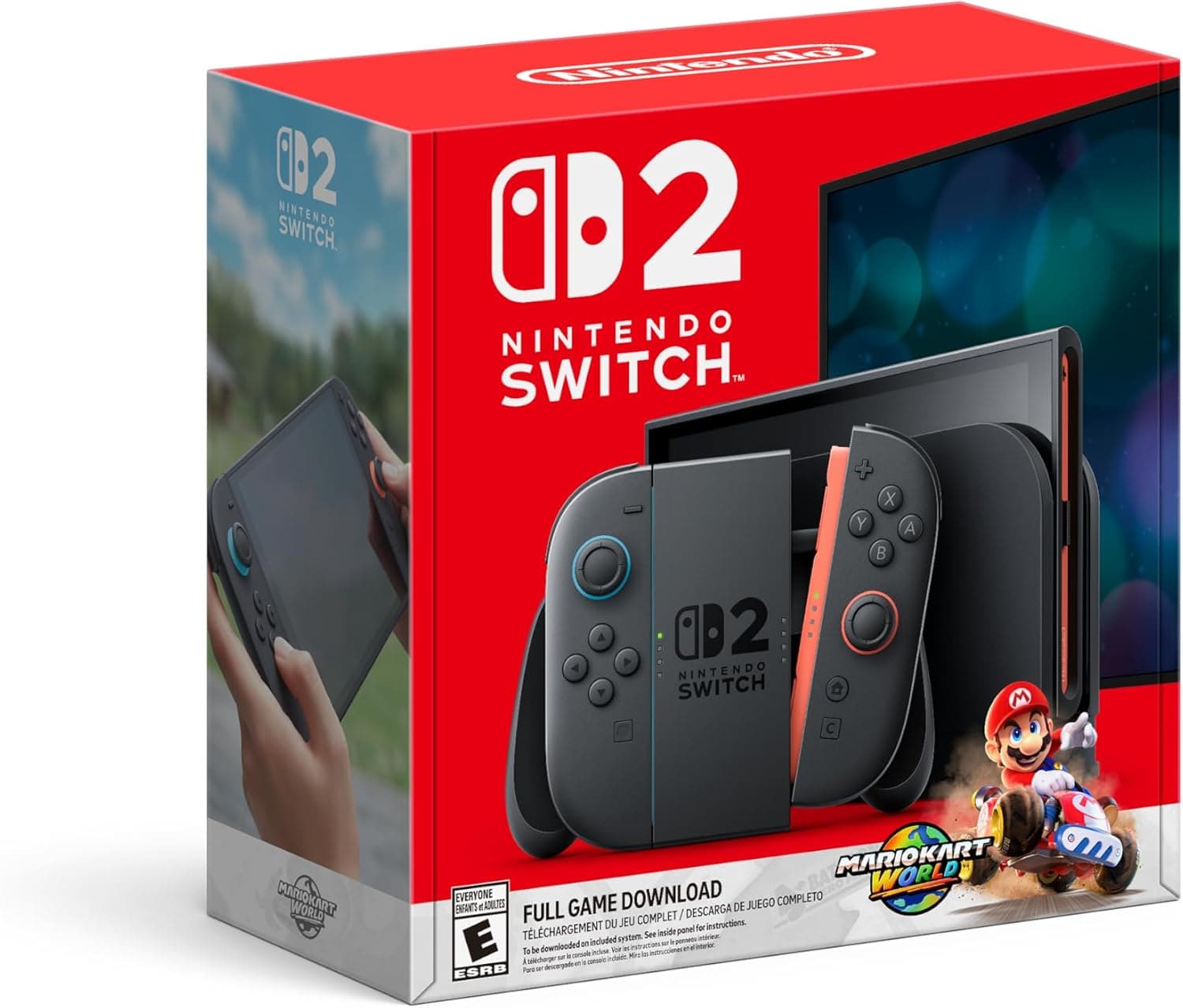 Nintendo Switch 2 + Mario Kart World Bundle — Consola + Juego Incluido