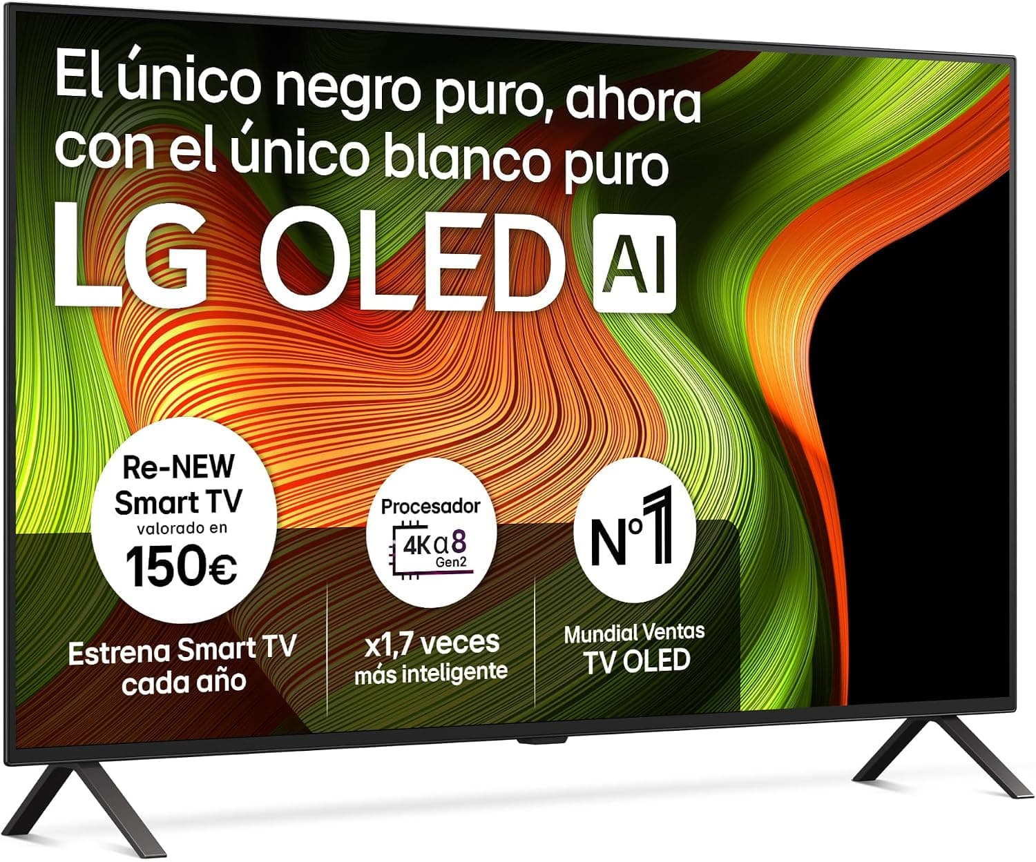 LG OLED55B56LA — TV 55" OLED 4K Smart TV AI B5, Dolby Vision y WebOS 25