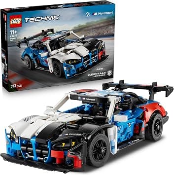 LEGO Technic Coche de Carreras BMW M4 GT3 EVO de Juguete - Kit de Maquetas con Motor V6, Dirección y Puertas Que se Abren - Regalo Gamer para Niños de 11+ Años y Adolescentes - 42226