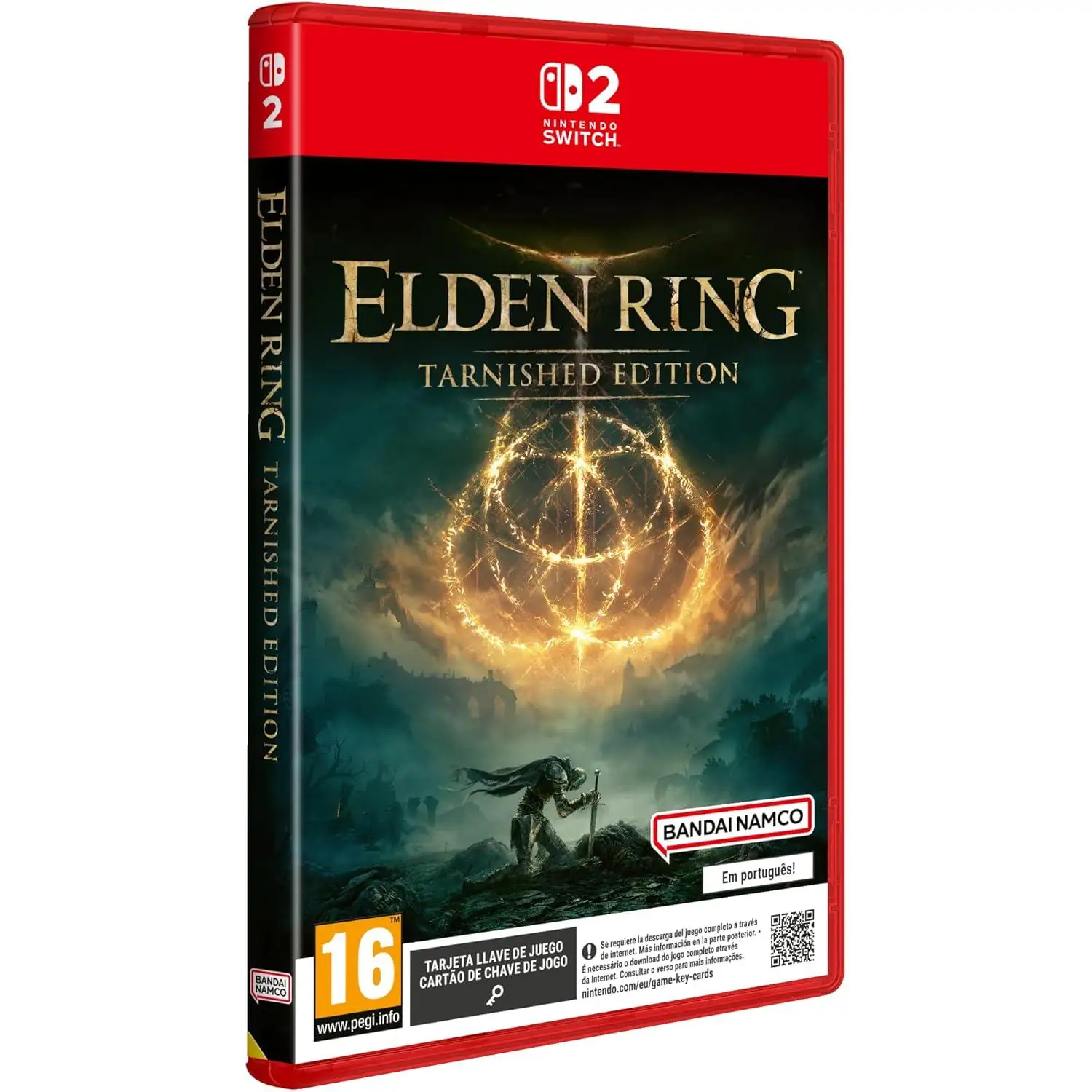 Elden Ring Tarnished Edition - Switch 2 - Version ESPAÑA - Game Key Card