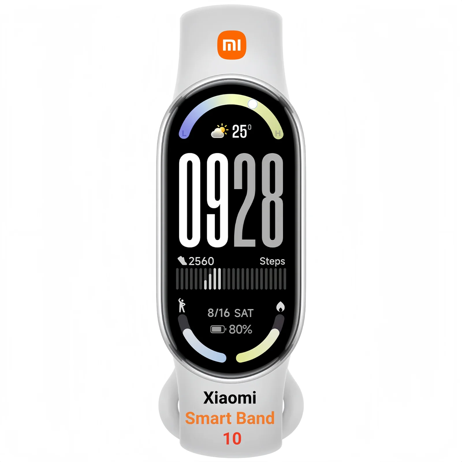 Xiaomi Smartband 10 - HyperOS 2.0,Pantalla AMOLED 1.72”,Monitorización Salud/Sueño,150+ Modos Deportivos,Carga Rápida,5ATM
