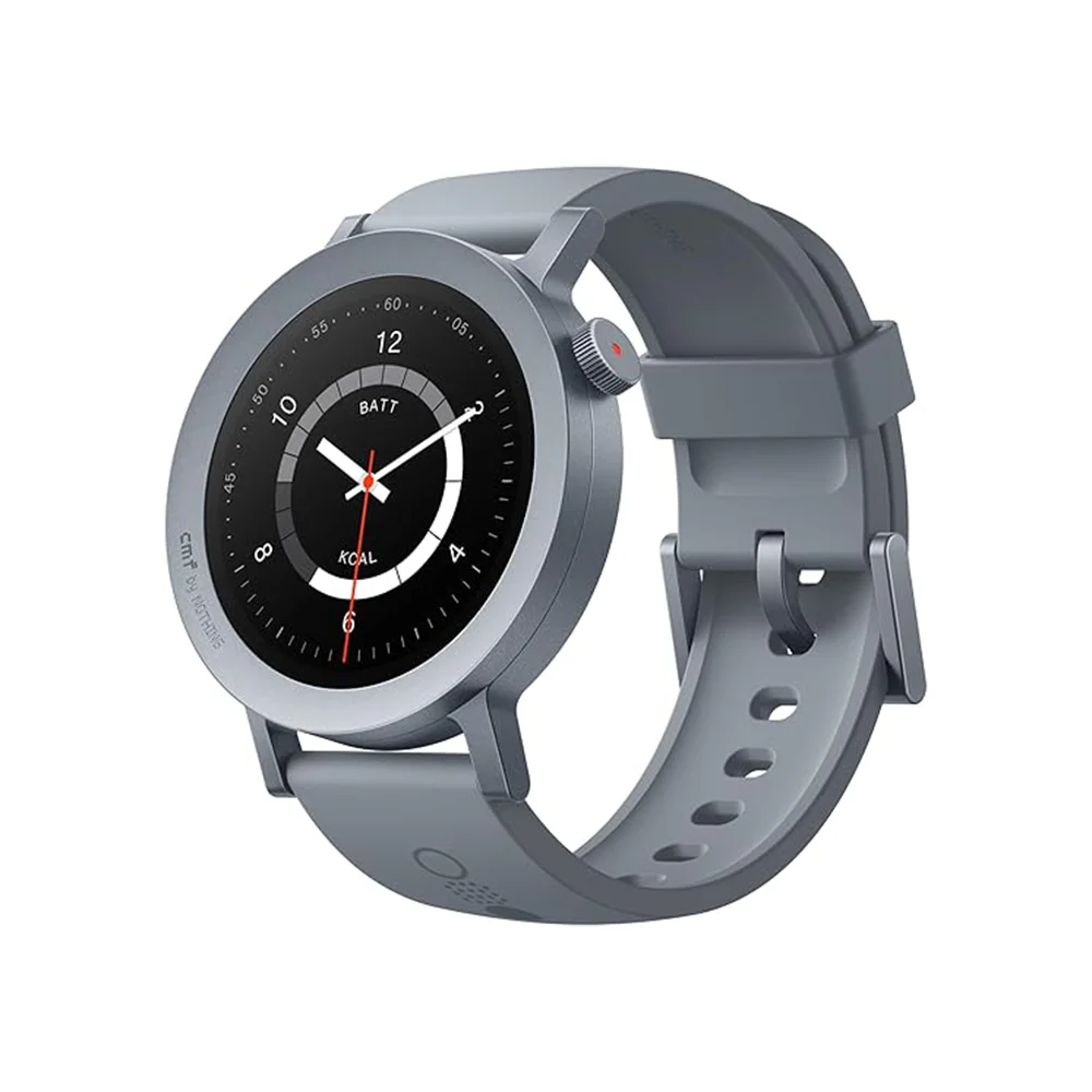 Smartwatch - CMF Watch Pro 2 Versión Global CMF by Nothing Reloj intelligente, Pantalla AMOLED 1.32", 11 días de duración de la batería, Llamadas por Bluetooth con reducción de Ruido por IA, Monitores de frecuencia cardíaca, estrés y SpO₂, GPS, IP68