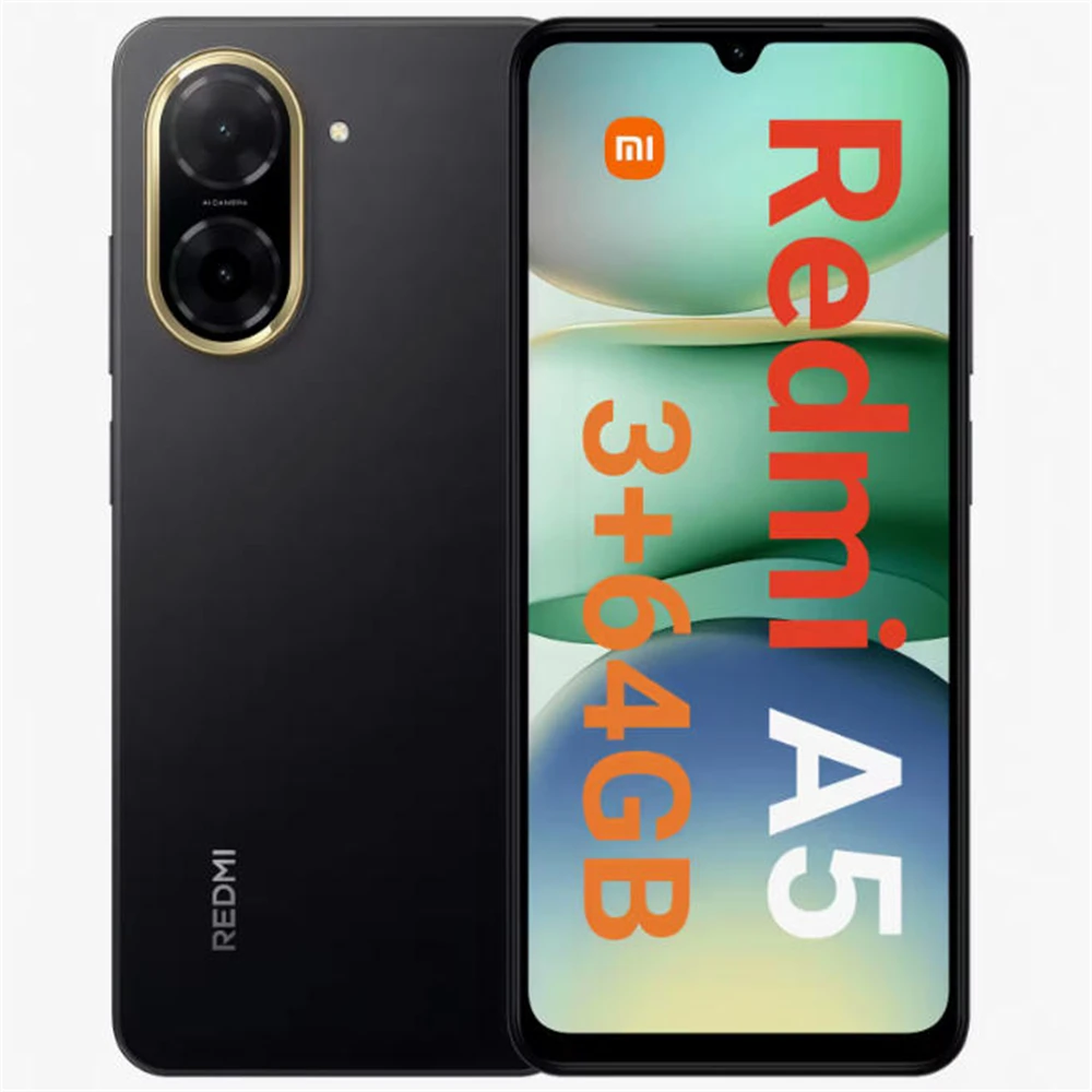 Xiaomi Redmi A5 Smartphone 3GB+64GB| 4GB+128GB ,Pantalla inmersiva de 6,88" , Potente procesador Octa Core, No Charger