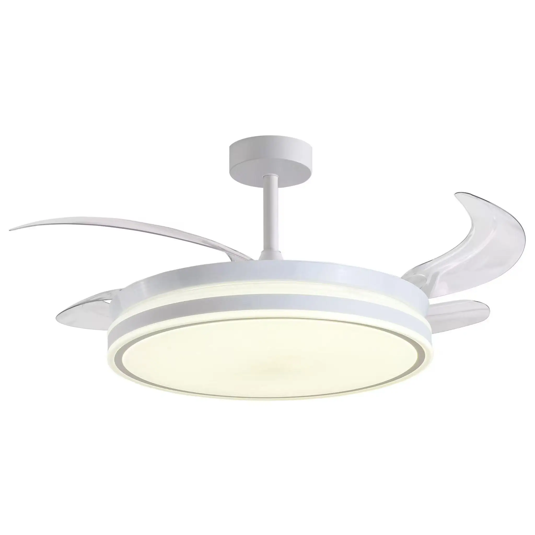 BEL AIR HOME - Ventilador de Techo ATENAS con Motor DC Silencioso - 108 cm de Diámetro, 3 Temperaturas de Luz